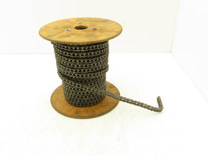 Diamond #35 Roller Chain Riveted 0.375 Pitch 42' Reel
