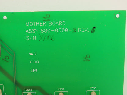Rofin Sinar 880-0500-2 Rev 8 Motherboard Assembly Back Plane Module Chassis Rack