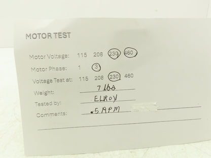 Heytec DG 7150-4AY-RL Inline Gearmotor 1/2 RPM 10Nm 30W 230/400V 3PH