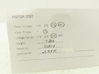 Heytec DG 7150-4AY-RL Inline Gearmotor 1/2 RPM 10Nm 30W 230/400V 3PH