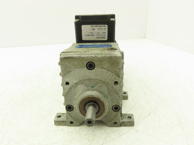 Heytec DG 7150-4AY-RL Inline Gearmotor 1/2 RPM 10Nm 30W 230/400V 3PH