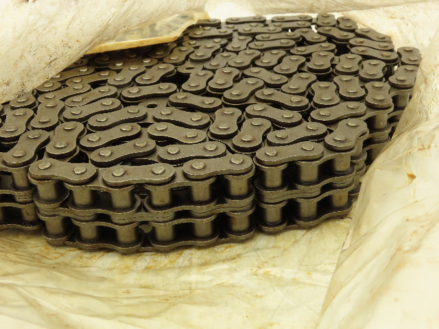 Diamond #50 Double Roller Chain Riveted 0.500 Pitch 10' Box & Master Link