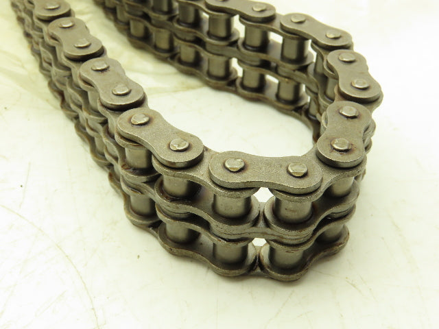 Diamond #50 Double Roller Chain Riveted 0.500 Pitch 10' Box & Master Link