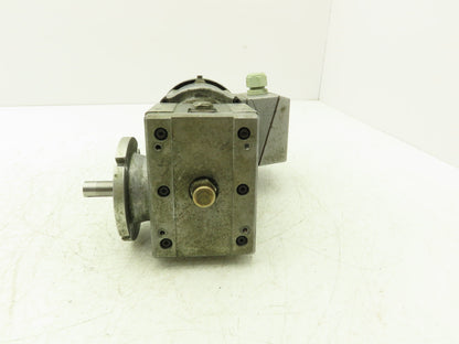 Zurrer LFVB7 67/4-1/1MG Brake Gearmotor 140-175 RPM 180W 230/400V 3PH IEC 63 RH