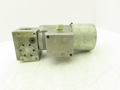 Zurrer LFVB7 67/4-1/1MG Brake Gearmotor 140-175 RPM 180W 230/400V 3PH IEC 63 RH