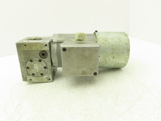 Zurrer LFVB7 67/4-1/1MG Brake Gearmotor 140-175 RPM 180W 230/400V 3PH IEC 63 RH