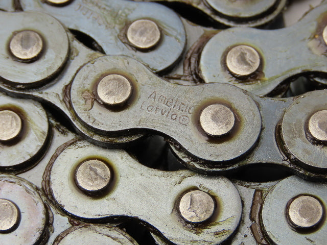 American Metrics #52 Ametric Roller Chain #52 Riveted 15.87mm Pitch 5m Length