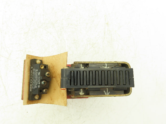 Siemens 14-193-770-566 DC Contactor 1000VDC 200A Interlock 125VDC Coil *READ