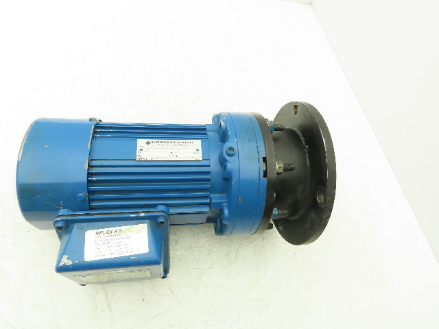 Sumitomo Cyclo CNFM03-4095GB-87/G F63M/4 Gearmotor 20rpm .25kw 220-480V 3PH 87:1