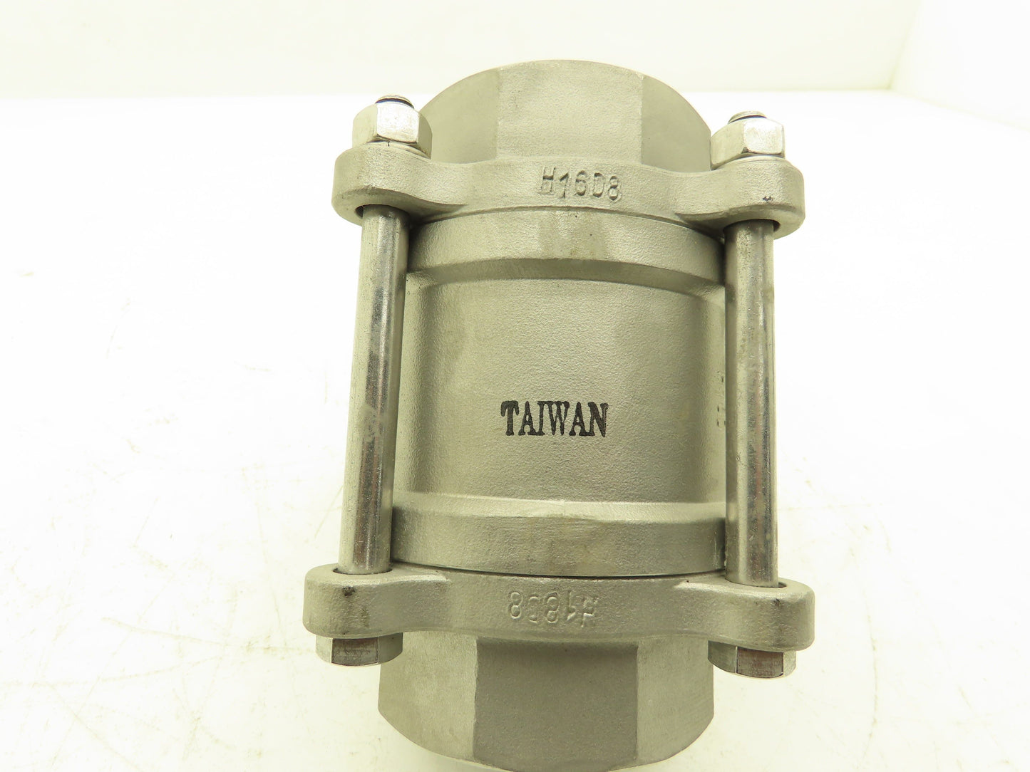 DynaQuip H160 Pneumatic Actuator 2" CF8M Stainless Ball Valve 1AWR8