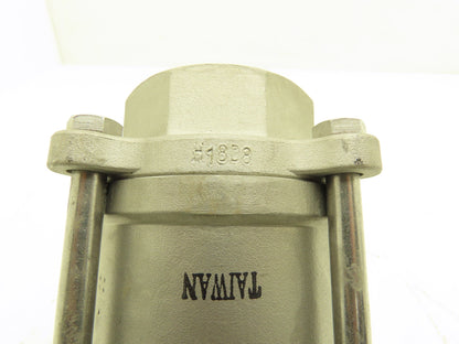 DynaQuip H160 Pneumatic Actuator 2" CF8M Stainless Ball Valve 1AWR8