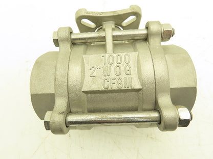 DynaQuip H160 Pneumatic Actuator 2" CF8M Stainless Ball Valve 1AWR8