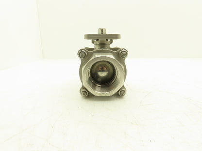 DynaQuip H160 Pneumatic Actuator 2" CF8M Stainless Ball Valve 1AWR8