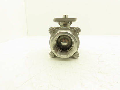 DynaQuip H160 Pneumatic Actuator 2" CF8M Stainless Ball Valve 1AWR8