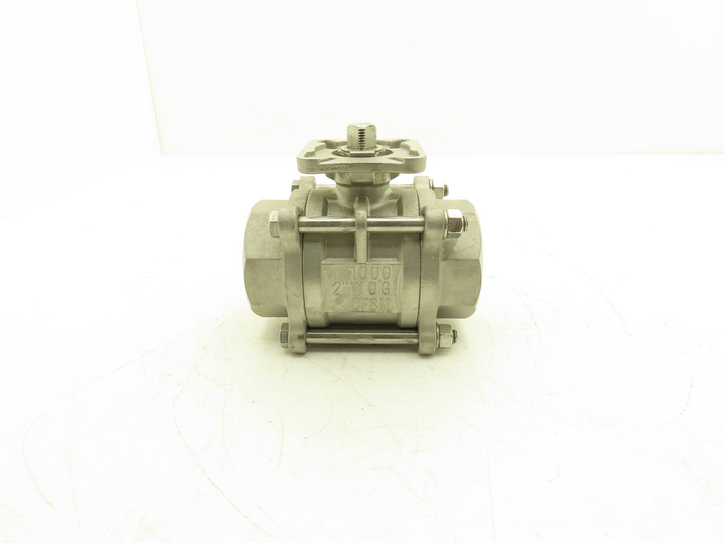 DynaQuip H160 Pneumatic Actuator 2" CF8M Stainless Ball Valve 1AWR8