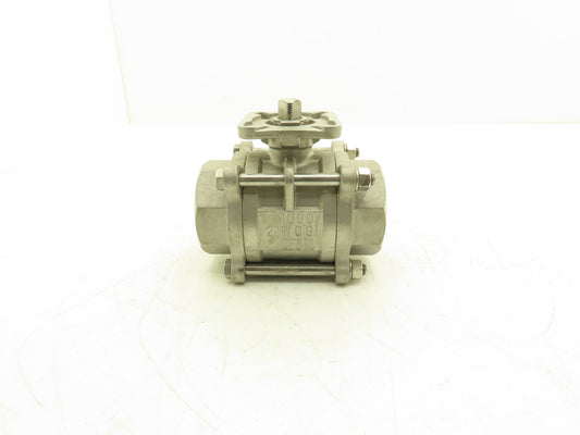 DynaQuip H160 Pneumatic Actuator 2" CF8M Stainless Ball Valve 1AWR8