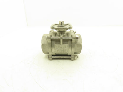 DynaQuip H160 Pneumatic Actuator 2" CF8M Stainless Ball Valve 1AWR8