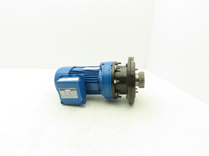 Sumitomo Cyclo CNFMS03-6095GB-87/G F63M/4 Gearmotor 20rpm .25kw 220-480V 87:1