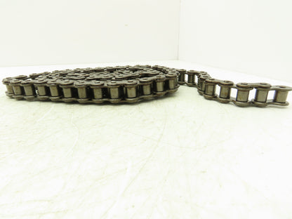 Diamond #60 Double Roller Chain Riveted 0.750 Pitch 7 Ft Length