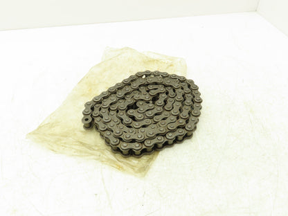 Diamond #60 Double Roller Chain Riveted 0.750 Pitch 7 Ft Length