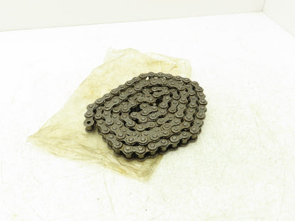 Diamond #60 Double Roller Chain Riveted 0.750 Pitch 7 Ft Length