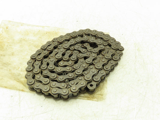 Diamond #60 Double Roller Chain Riveted 0.750 Pitch 7 Ft Length