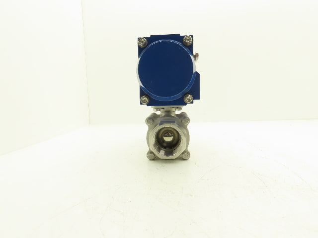 DynaQuip 315616.01 Pneumatic Actuated 2" CF8M Stainless Ball Valve