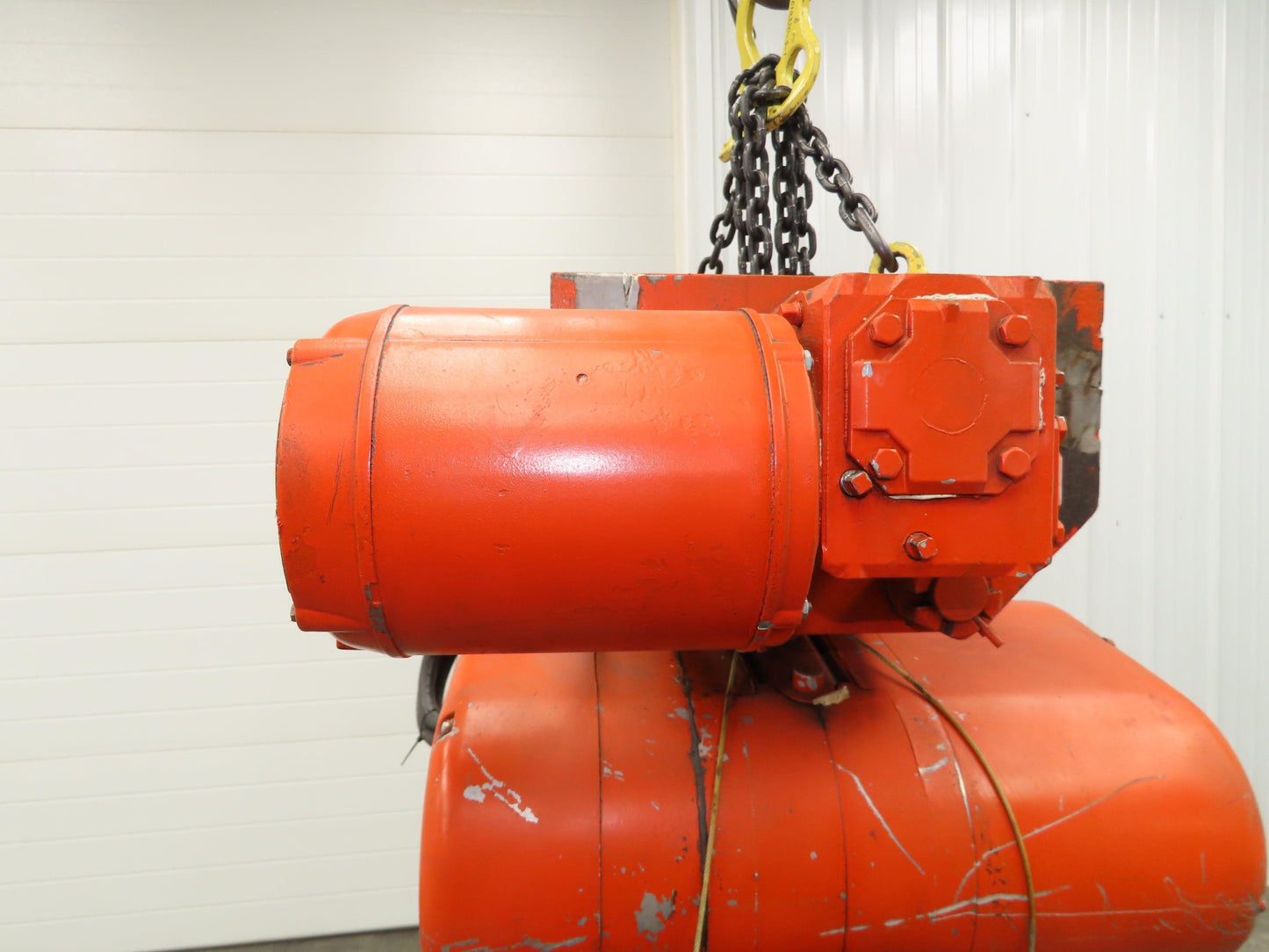 CM Lodestar RRT 3 Ton Electric Chain Hoist 11 FPM 14' Lift Motor Driven Trolley