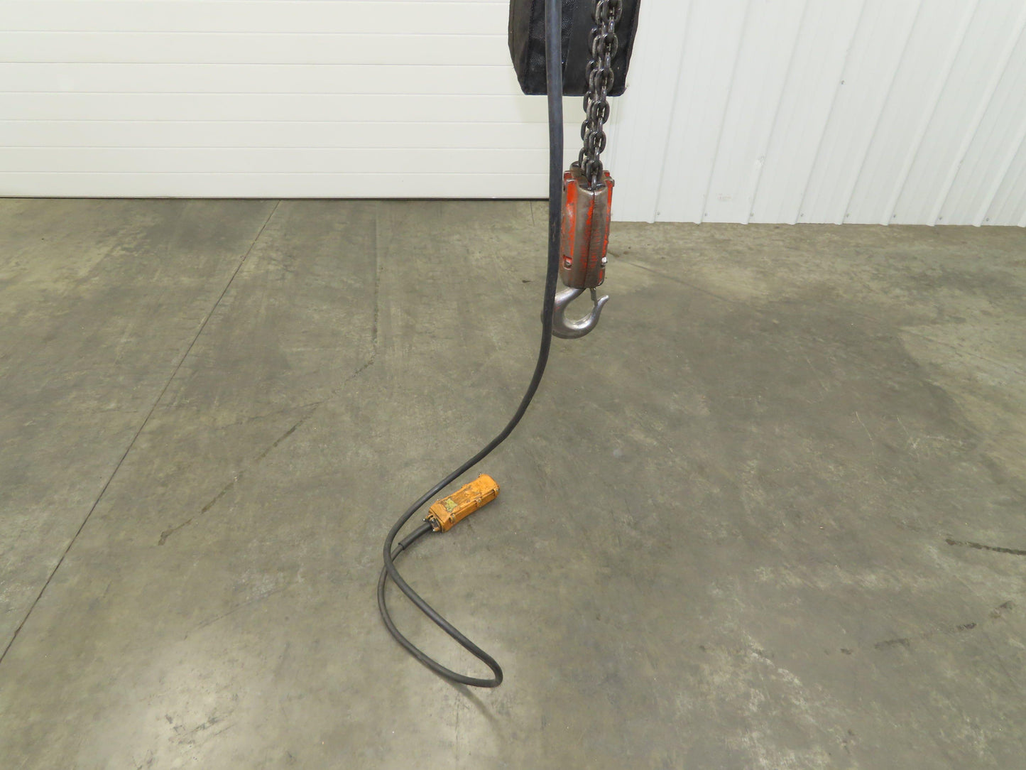 CM Lodestar RRT 3 Ton Electric Chain Hoist 11 FPM 14' Lift Motor Driven Trolley