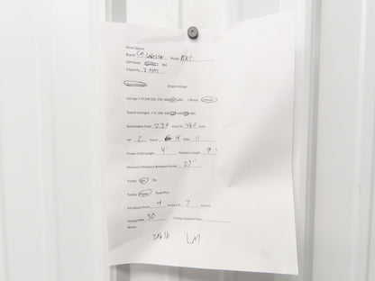 CM Lodestar RRT 3 Ton Electric Chain Hoist 11 FPM 14' Lift Motor Driven Trolley