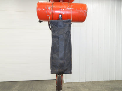CM Lodestar RRT 3 Ton Electric Chain Hoist 11 FPM 14' Lift Motor Driven Trolley