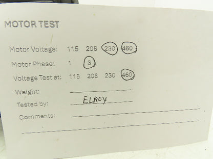 Ruetschi AR 71-6 B14C Metric AC Motor .25kw 920/1100 RPM 220/380V 3PH IEC 71