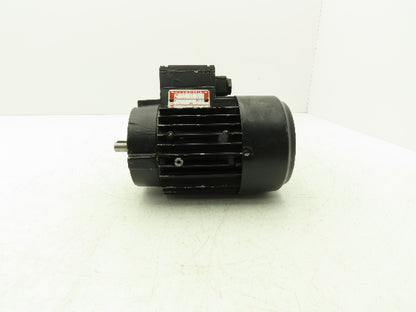 Ruetschi AR 71-6 B14C Metric AC Motor .25kw 920/1100 RPM 220/380V 3PH IEC 71