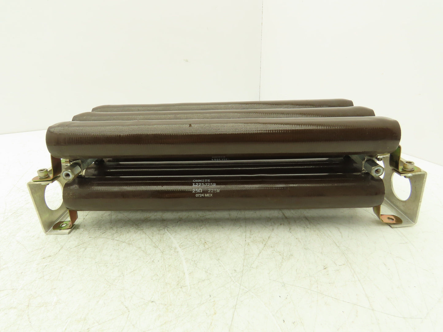 Ohmite L225J25R Wire-Wound Bracket Mount Resistor 25O 225W Lot of 6