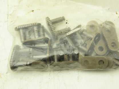 Daido Kogyo DID35F Sharp Top Conveying Roller Chain #35 Serrated 10' Lot of 6