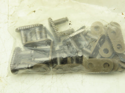 Daido Kogyo DID35F Sharp Top Conveying Roller Chain #35 Serrated 10' Lot of 6