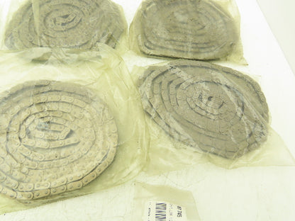 Daido Kogyo DID35F Sharp Top Conveying Roller Chain #35 Serrated 10' Lot of 6