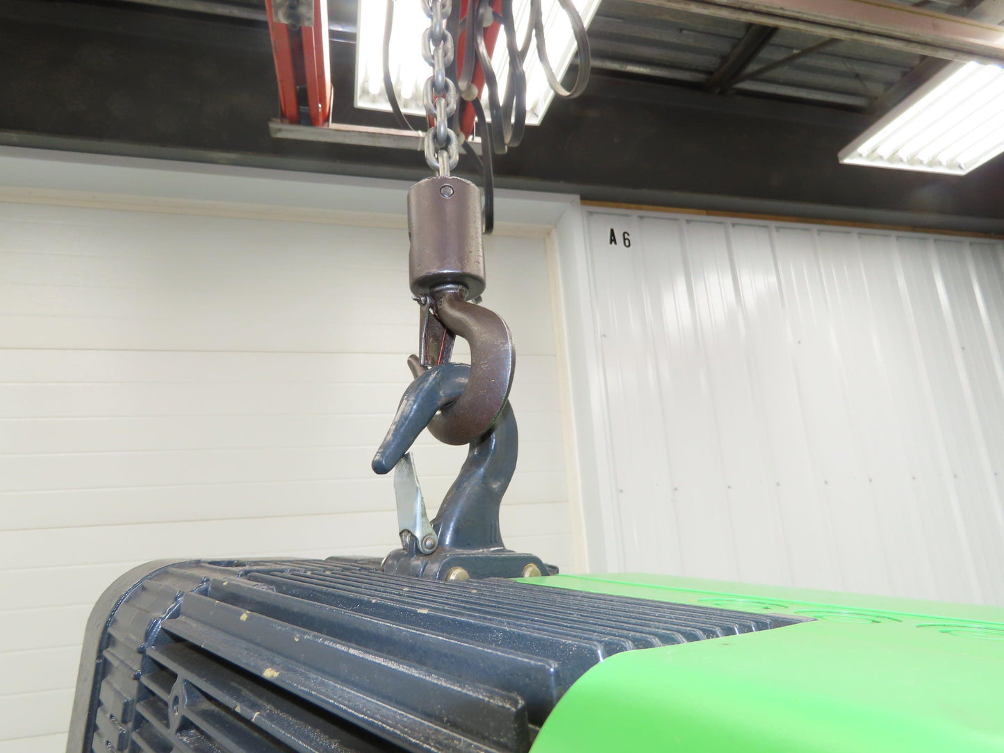 STAHL ST 1005-8/2 2/1 1 Ton 2000LB Electric Chain Hoist 11' Lift 4/16 FPM 460 V
