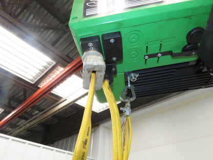 STAHL ST 1005-8/2 2/1 1 Ton 2000LB Electric Chain Hoist 11' Lift 4/16 FPM 460 V