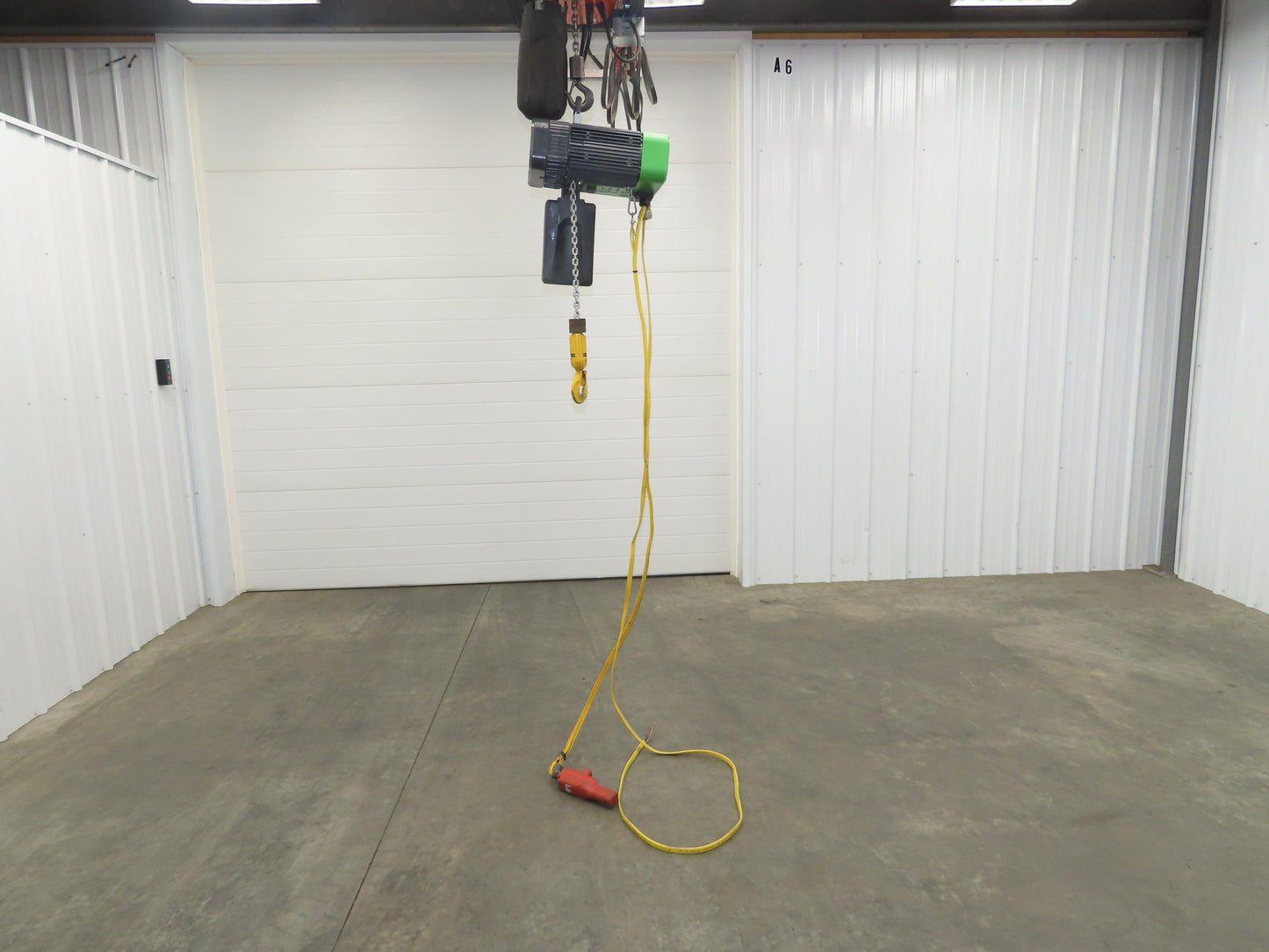 STAHL ST 1005-8/2 2/1 1 Ton 2000LB Electric Chain Hoist 11' Lift 4/16 FPM 460 V