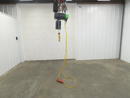 STAHL ST 1005-8/2 2/1 1 Ton 2000LB Electric Chain Hoist 11' Lift 4/16 FPM 460 V