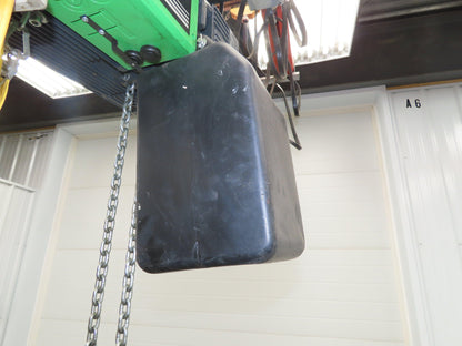 STAHL ST 1005-8/2 2/1 1 Ton 2000LB Electric Chain Hoist 11' Lift 4/16 FPM 460 V