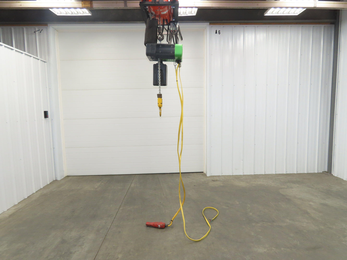 STAHL ST 1005-8/2 2/1 1 Ton 2000LB Electric Chain Hoist 11' Lift 4/16 FPM 460 V