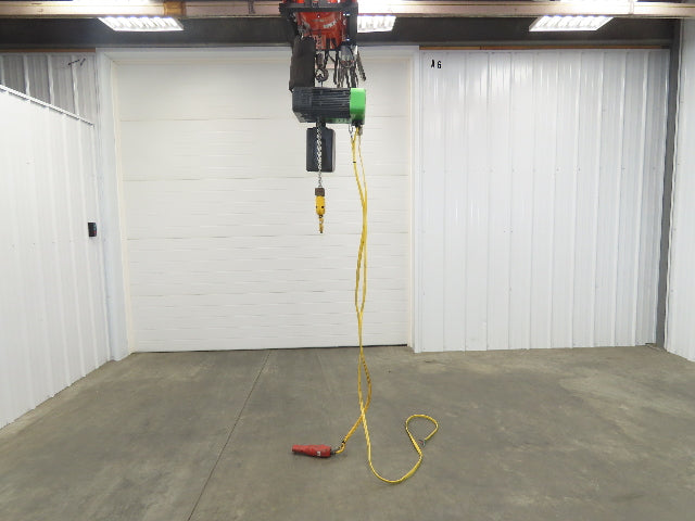 STAHL ST 1005-8/2 2/1 1 Ton 2000LB Electric Chain Hoist 11' Lift 4/16 FPM 460 V