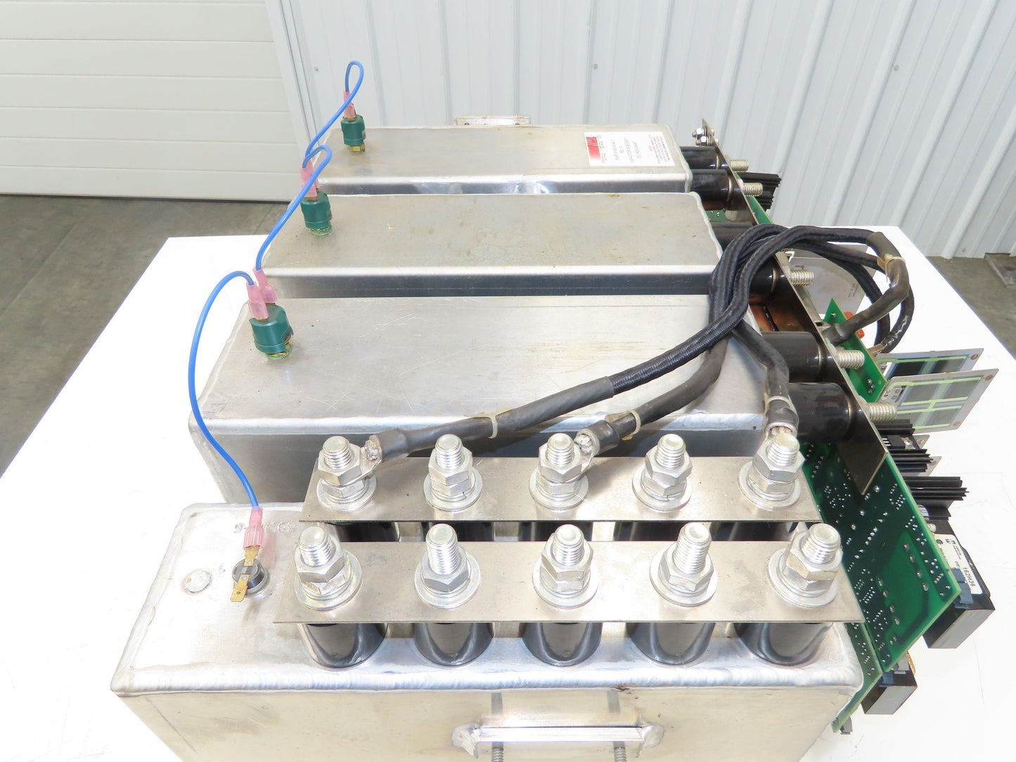 Rofin Sinar 880-2046-1 Capacitor Sub Assembly 900VDC 10mF 10000uF