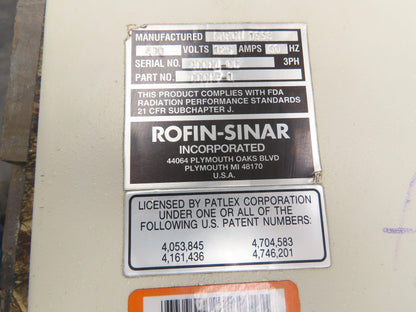 Rofin Sinar 880-2046-1 Capacitor Sub Assembly 900VDC 10mF 10000uF