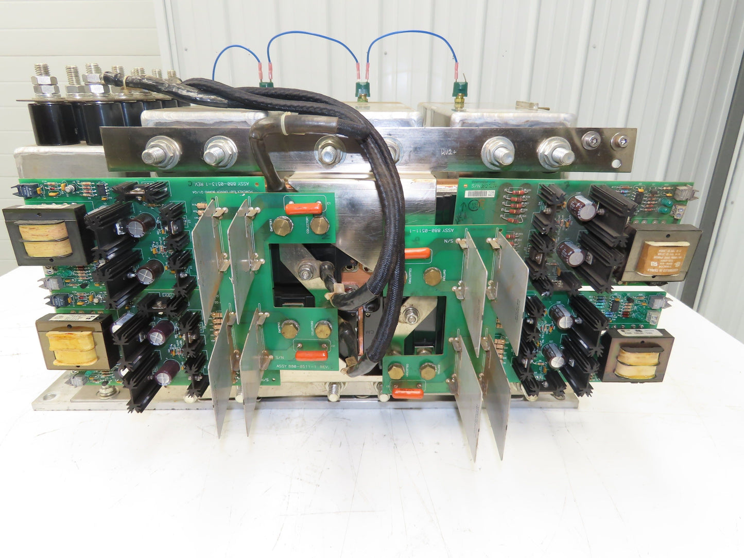 Rofin Sinar 880-2046-1 Capacitor Sub Assembly 900VDC 10mF 10000uF