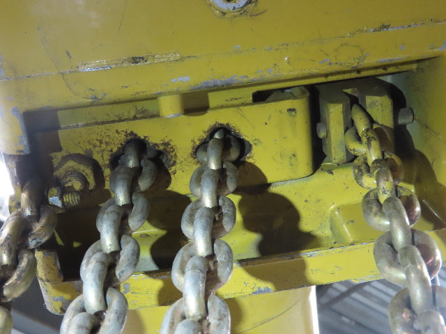 Yale KEL 2 Ton Electric Chain Hoist 8 FPM 10' Lift 230/460 Volt 3PH Trolley