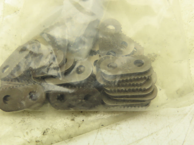 Daido Kogyo DID35F Sharp Top Conveyor Roller Chain #35 Serrated 10' Lot of 7