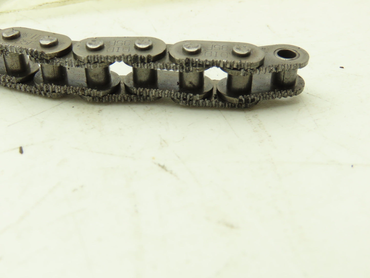 Daido Kogyo DID35F Sharp Top Conveyor Roller Chain #35 Serrated 10' Lot of 7